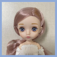 (ร้อน) ตุ๊กตา BJD 26ซม. ใหม่ Madeup กับ Bule Eyes Slim Body แฟชั่นกระโปรงสั้นถุงเท้าสีขาวรองเท้าส้นสูง DIY ของเล่นตุ๊กตาสำหรับสาวของขวัญ