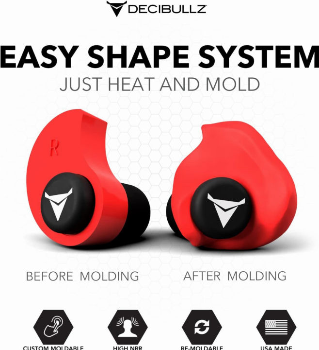 decibullz-custom-molded-earplugs-pro-pack-red-bundle