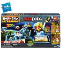 Morris8 Hasbro Angry Birds Action Figure Star Wars Catapult Desktop Game Telepods Destroyer Model Collection Hobby Gifts Toys