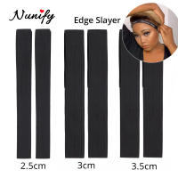 2021Wig Elastic Band With Adjustable Velcro Customized Hair Wrap Band For Edges Nunify New Style Black 58Cm Edge Headband Scraf