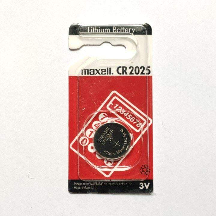 BATTERY BATREI MAX*ELL CR 2025 CR2025 LITHIUM 3V ORIGINAL | Lazada ...