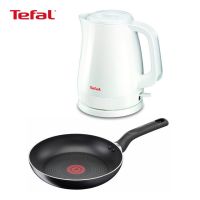 TEFAL Happy Meal กาต้มน้ำไฟฟ้า รุ่น KO150166  (แถมชุดกระทะเคลือบผิวกันติด B1430214)