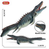 Oenux Original Savage Jurassic Indominus Rex Mosasaurus Action Figures Tyrannosaurus Dinossauro World Animals Model Kid Toy