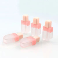 10-100Pcs 5Ml Empty Lip Gloss Tube Ice Cream Refillable Lip Balm ขวด DIY คอนเทนเนอร์แบบพกพาขวด Lipgloss หลอด