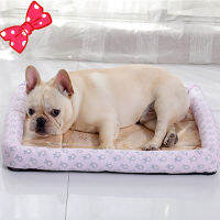 ฤดูร้อนใหม่ที่นอนสุนัข Breathable Cool Ice Pad กันน้ำล้างทำความสะอาดได้ Dog House Sleeping Pad สุนัขโซฟาเสื่อ Cooling ตะกร้า Bed