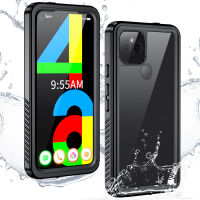 IP68 Water Proof Phone Case For Google Pixel 4A 5G Back Panel 360 Protect Cover Pixel 4A A4 Real Waterproof Case Pixel 4A Funda