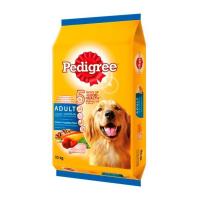 ?เกรดโรงแรม!! เพดดิกรี อาหารสุนัขชนิดเม็ด รสไก่และผัก 10กก. Pedigree Chicken &amp; Vegetables Flavor Dog Food 10kg