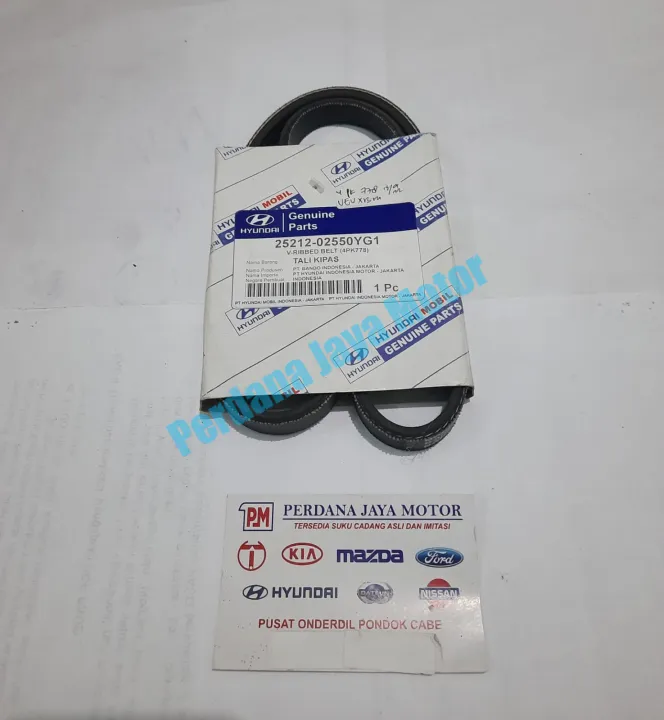 Fan Belt Tali Alternator Dinamo Amper Jalan Hyundai Atoz KIA Visto