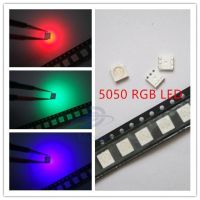 【Be worth】 Correct Engineering Service Limited 200ชิ้น5050 RGB SMD LED สีแดงสีฟ้าสีเขียว SMT LED PLCC-6 3-ชิปไดโอดเปล่งแสงลูกปัดสำหรับรถยนต์,เรือ,จักรยาน DIY