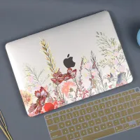 เคสโปร่งใส3D การพิมพ์ HD สำหรับ2022 Macbook Pro 13 14 16 M2 A2442 2021อากาศ13 M1ชิพ Pro 13 A2338เปลือกแข็งปกป้อง A2337