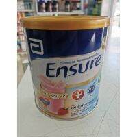 หมดอายุ 15/07/2020 ตามรูป.นมเอ็นชัวร์ Ensure ##ราคาถูกที่สุด## ชนิดกระปุก กลิ่นสตอร์เบอรรี่400กรัม+ (15/7/2020)