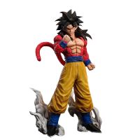 ฟิกเกอร์ดราก้อนบอล SSJ4ตุ๊กตาขยับแขนขาได้ GK Super Saiyan 4 Goku Anime 30Cm โมเดลตุ๊กตาของเล่นของขวัญ