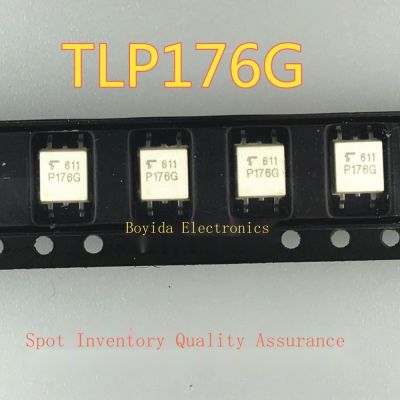 10ชิ้นใหม่เดิม P176G Optocoupler โซลิดสเตรีเลย์ TLP176G SMD SOP-4 TLP176GA นำเข้า