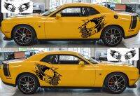 สำหรับ X2 Dodge Challenger Scat Pack Quarter Panel Decals ไวนิลกราฟิก2011-2018