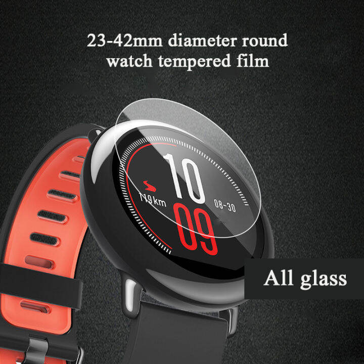 universal-round-tempered-glass-for-watch-protective-film-for-round-smart-watch-diameter-37mm-41mm-43mm-46mm-screen-protector-nails-screws-fasteners