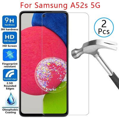 case for samsung a52s 5g cover screen protector tempered glass on galaxy a 52s 52 a52 s protective phone coque bag samsunga52s