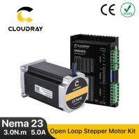 Ygdgs Cloudray Nema 23วงเปิดชุดมอเตอร์สตาร์ท2เฟส3N ม5.0A 23CS30C-500 + DM556S สำหรับ3D เครื่องซีเอ็นซีสลักบดเครื่องพิมพ์