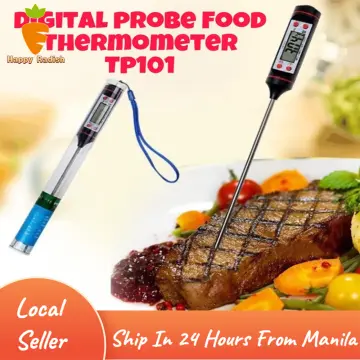 PITBULL Digital Meat Thermometer Cooking Food Kitchen BBQ Probe Water Milk  Oil Liquid Oven Digital Temperaure Sensor Meter Thermocouple