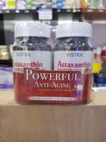 Vistra Astaxanthin 6mg 2ขวด ราคาพิเศษ exp13/10/23