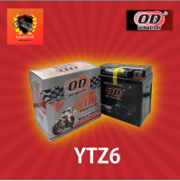 แบตเตอรี่แห้ง OD YTZ6 (12V 6A) , แบตเตอรี่ 12v แบตเตอรี่แห้ง แบตเตอรี่od  odแบตเตอรี่ แบตเตอรี่ YTZ6 OD YTZ6OD YTZ6แบตเตอรี่OD แบตเตอรี่มอไซค์ แบตเตอรี่โอดี