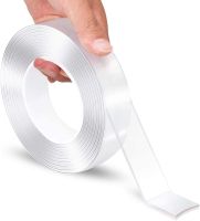 Nano Double Sided Tape,Easy Tape Heavy Duty, Washable Strong Wall Tape Removable Transparent Sticky Tape for Home and Office