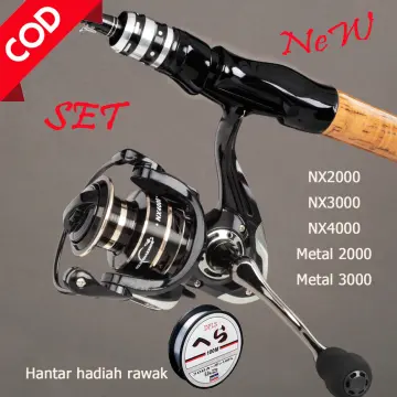 Sougayilang 4 Color Spinning Fishing Combo 120cm Ultralight Resin