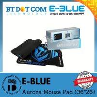 แผ่นรองเม้าส์สำหรับเล่นเกมส์ E-BLUE Auroza Mouse Pad EMP011BK-M Size M (365x265mm)