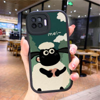 เคส OPPO Reno4 Lite เคส case Shawn the Lamb leather ซิลิโคนนุ่มกล้องหน้าเต็มหน้า ป้องกันกล้อง กันกระแทก ฝาหลัง