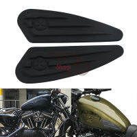 รถจักรยานยนต์ถังแก๊ส Pads Anti Slip Grip Traction Pad สติกเกอร์ด้านข้างการใช้สำหรับ Harley FLD FXDB FXDL FXDWG FLSTF FXSB FLSTC