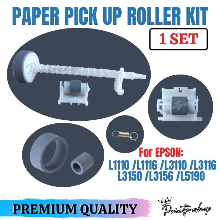 1set Paper Pickup Roller Kit for Epson L3110 L3116 L3115 L3118 L3119