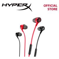 Hyperx Cloud Earbuds II ไมโครโฟนในตัว รายละเอียดต่ํา 90° หูฟังอินเอียร์ แบบมีสาย สําหรับเล่นเกม