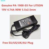 LITEON PA-1900-03แท้19V 4.74A 90W 5.5x2 5อะแดปเตอร์ AC มมสำหรับเครื่องชาร์จแหล่งจ่ายไฟแล็ปท็อป