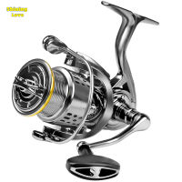 ShiningLove Spinning Reel 12+1BB Ultra Lightweight Powerful Fishing Reel Metal Frame Carbon Fiber 13 LB Max Drag Fishing Reels