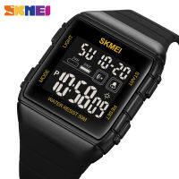 SKMEI 1960 Mens Sport นาฬิกากันน้ำ LED นาฬิกาข้อมือดิจิตอลกลางแจ้งนาฬิกาอิเล็กทรอนิกส์ผู้ชายจัดส่งฟรี Reloj Masculino