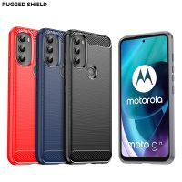 ○ For Motorola Moto G71 5G Case Fiber Carbon Shockproof Silicone Case For Moto G71 5G Cover for Moto G31 G41 G51 G71 5G G60 G60S