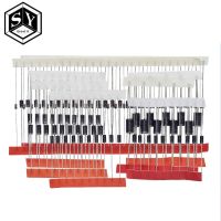 Fast Switching Schottky Diode kit set 1N4148 1N4007 1N5819 1N5399 1N5408 1N5822 FR107 FR2078values 100pcsElectronic Components