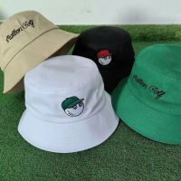 ใหม่ Malbon Golf Sun-Proof Bucket Hat หมวกกันแดดกลางแจ้งสำหรับผู้ชายและผู้หญิงพร้อมหมวก Sun HatTH