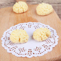 420ชิ้นสีขาวลูกไม้กลมกระดาษ Doilies Doyleys วินเทจจานรองแก้ว Placemat หัตถกรรมแต่งงานตกแต่งคริสต์มาสตาราง