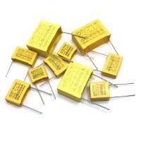 ❒▲☜ 10pcs 275VAC X2 Series 0.022UF 22NF 0.033UF 33NF Spacing 10mm 0.022UF275VAC Polypropylene Film Capacitor 0.01UF--2.2UF