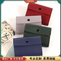 [COD] Kangbai card bag multi-card business book document space large-capacity credit set button 20 positions
