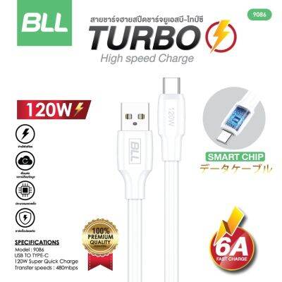 BLL 9085  สายชาร์จ Type-c to Type-C / 9086 USB to Type-c 120w