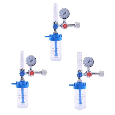 3X Oxygen Meter YH.YX11A Buoy Type Oxygen Inhalator Meter Pressure Reducing Valve Pressure Regulator G5/8