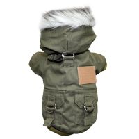 Coat for Small Medium Dog Chihuahua Winter Warm Dogs Clothes Puppy Jacket Hooded Clothes Yorkies Hoodie Pet Cats Clothing