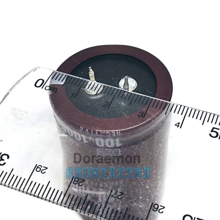 คาปาซิเตอร์-capacitor-10-000uf-35v-ตัวเก็บประจุ-คอนเดนเซอร์-ซี-แคป-ทำหน้าที่-เก็บพลังงานในรูปแบบของสนามไฟฟ้า