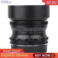 ZYStar อุปกรณ์เสริมเลนส์ตาปลาด้วยมือขนาด7.5มม. F2.8ประสิทธิภาพสูงติดตั้งได้ง่ายเปลี่ยนเลนส์คงที่แบบมืออาชีพสำหรับอุปกรณ์กล้อง