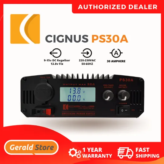 Cignus PS30A Powersupply 30 amperes Mobile Base Radio Switching Power Supply Lazada PH picture pic