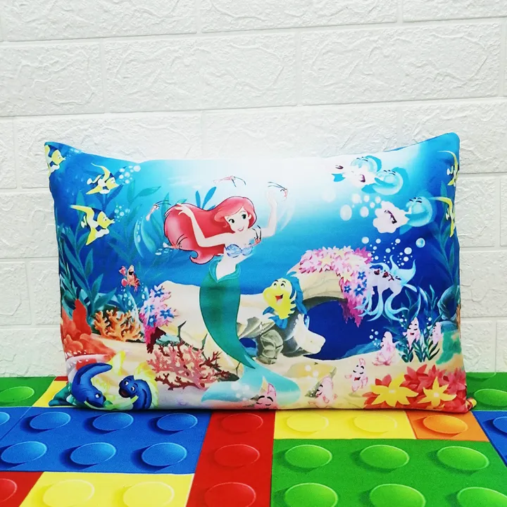 Anime mermaid princess antibacterial pillow bed pillowcase kindergarten  primary and secondary school students girls and children lunch break pillow  | Lazada PH