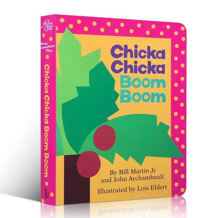 Caldecott Medal Chicka Chicka Boom Boom Rhyme Word Picture Book | Lazada