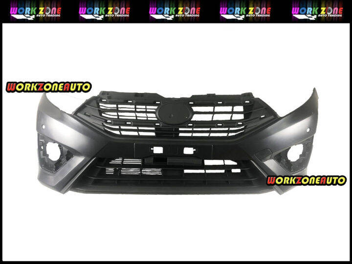 Perodua Axia Se 2017 Front Bumper Genuine Original 52119-bzm70 