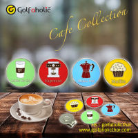 Ball Marker Cafe Collection Golfaholicthai บอลมาร์คเกอร์ คาเฟ่ คละแบบ